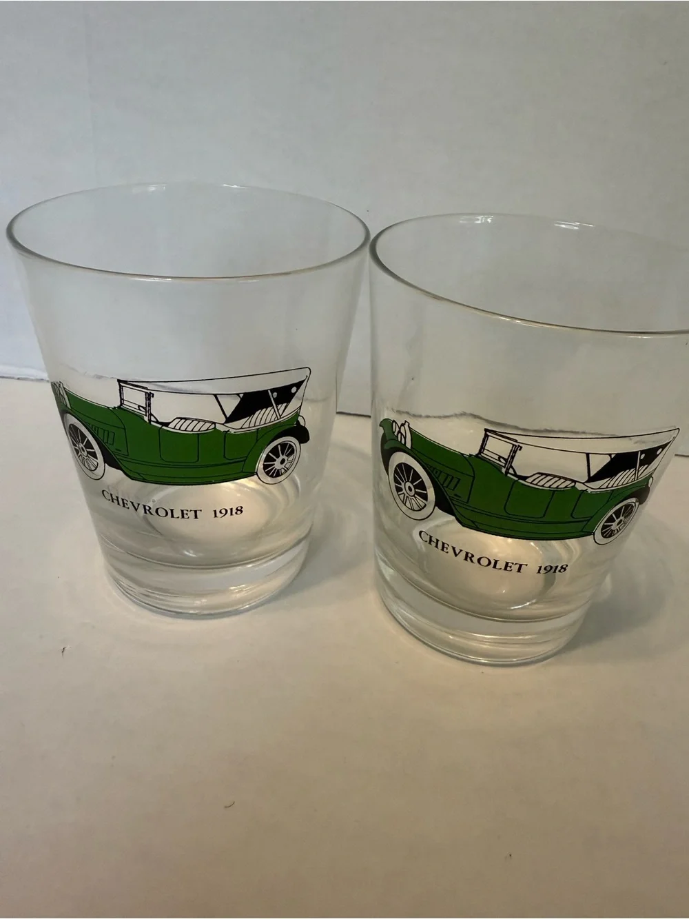 8 Vintage Automobile glasses.